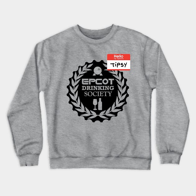 EPCOT Drinking Society Crewneck Sweatshirt by ThisIsFloriduhMan